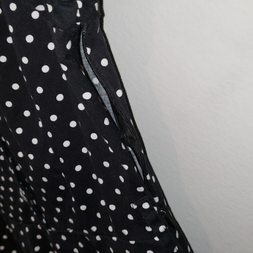 HEARTS & ROSES 1950's POLKA DOT DRESS - Picture 5 of 9